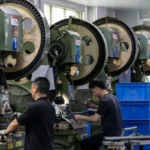 Longest Factory Slump in a Decade Hits China's Economy